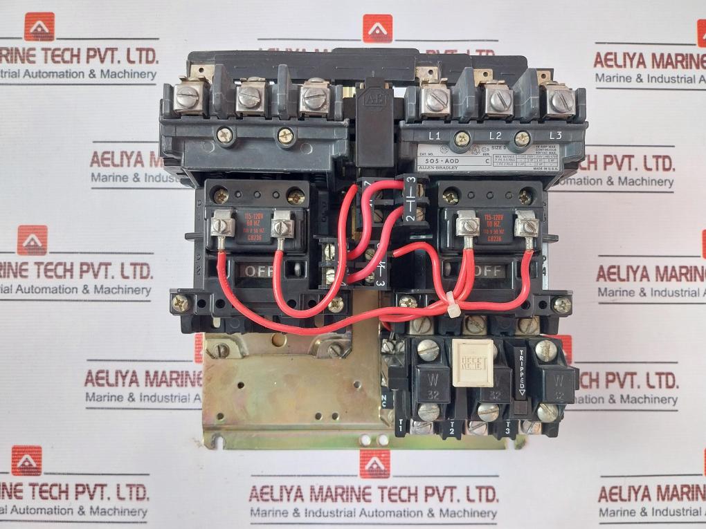 Allen-bradley 505-aod Motor Starter 115-120V 60Hz