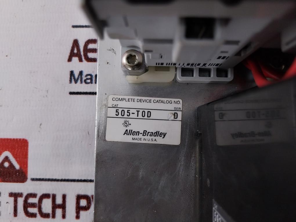 Allen-bradley 505-tod 500-nx101* Overload Relay With Auxiliary Contactor