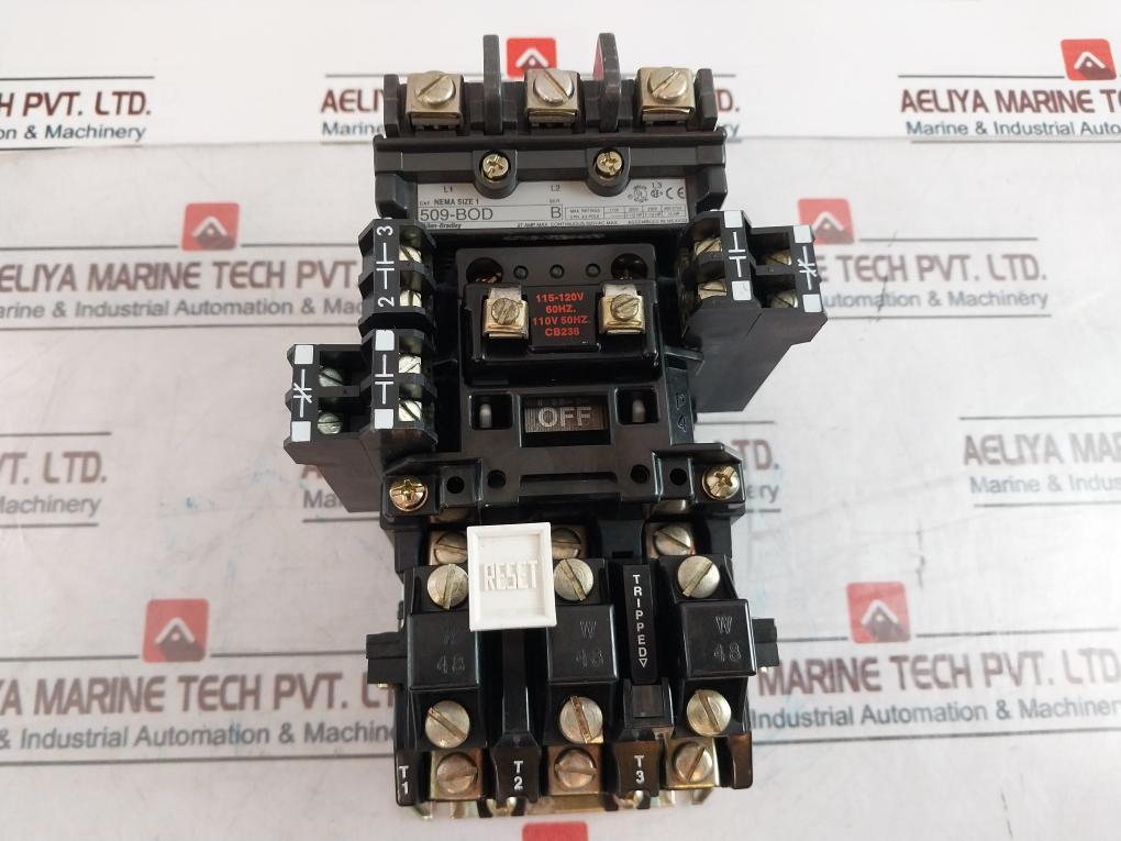 Allen-bradley 509-bod Contactor Motor Starter 42185-800-01