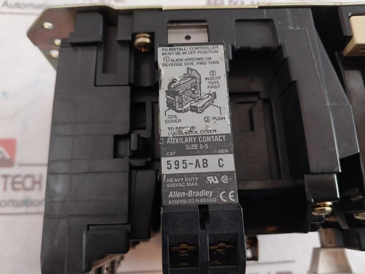 Allen-bradley 509-bod Motor Starter W/ Coil 42185-800-01