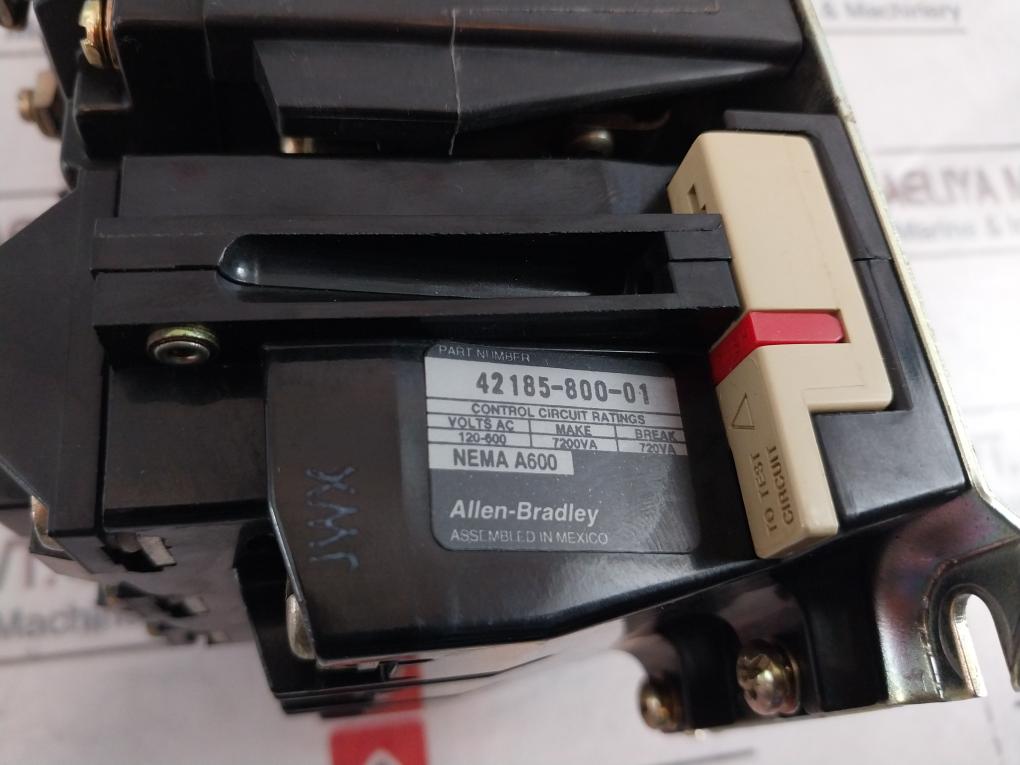 Allen-bradley 509-bod Motor Starter W/ Coil 42185-800-01