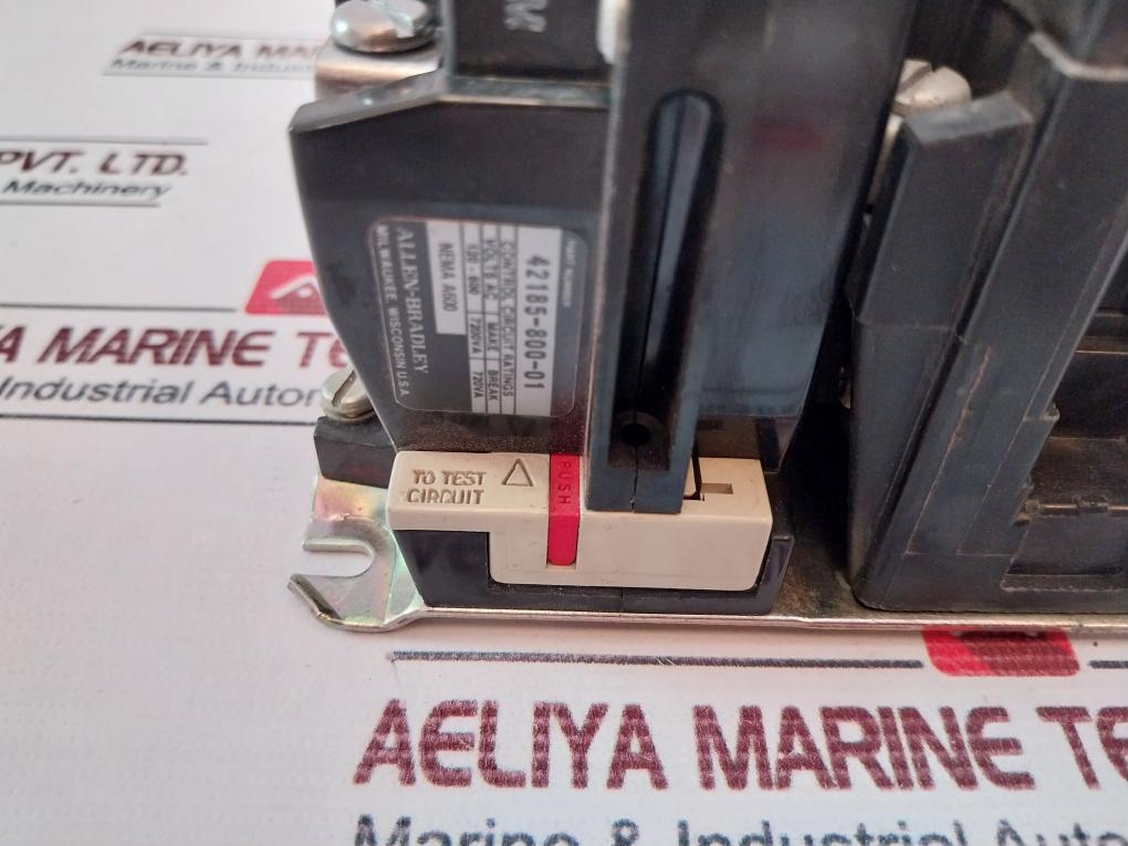 Allen-bradley 509-bod Overload Relay With Motor Starter 42185-800-01