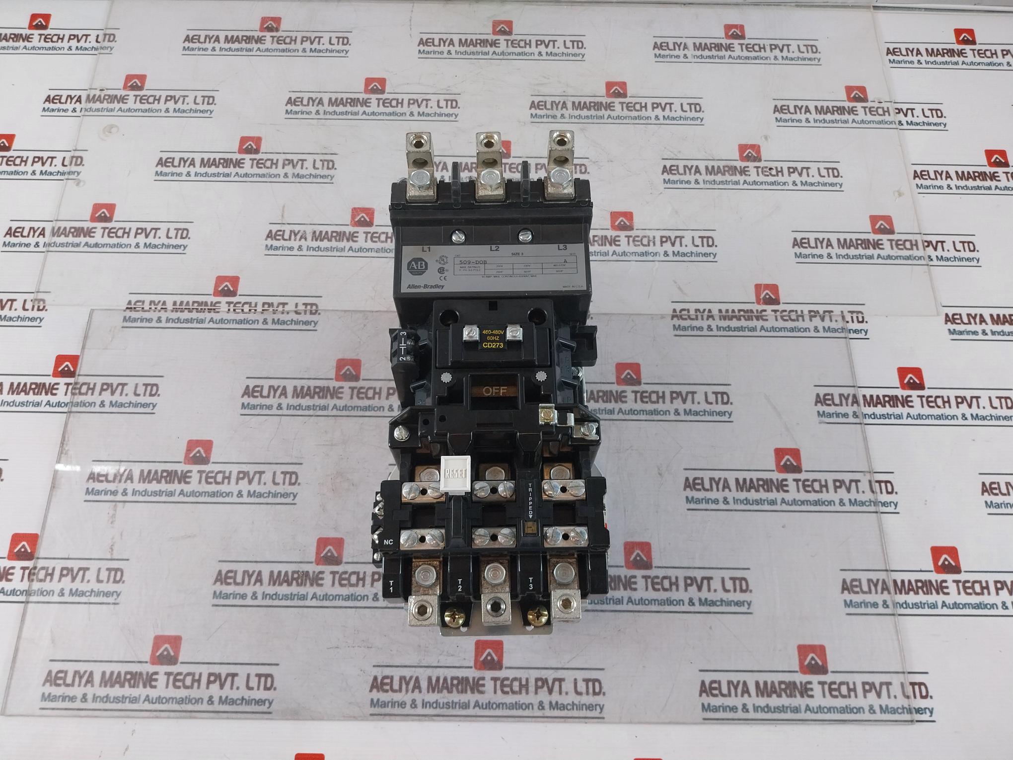 Allen-bradley 509-dob Motor Starter 460-480V 60Hz