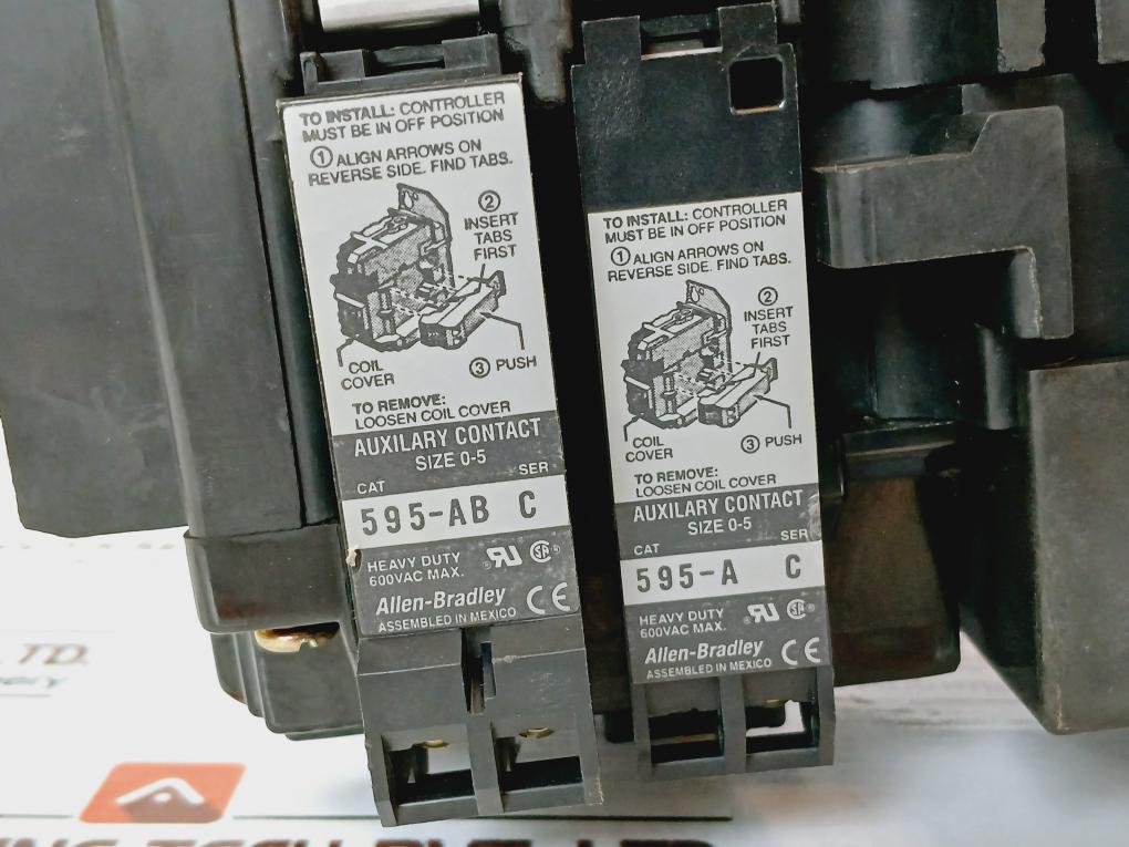Allen-bradley 509-dod Motor Contactor 115-120v 60hz