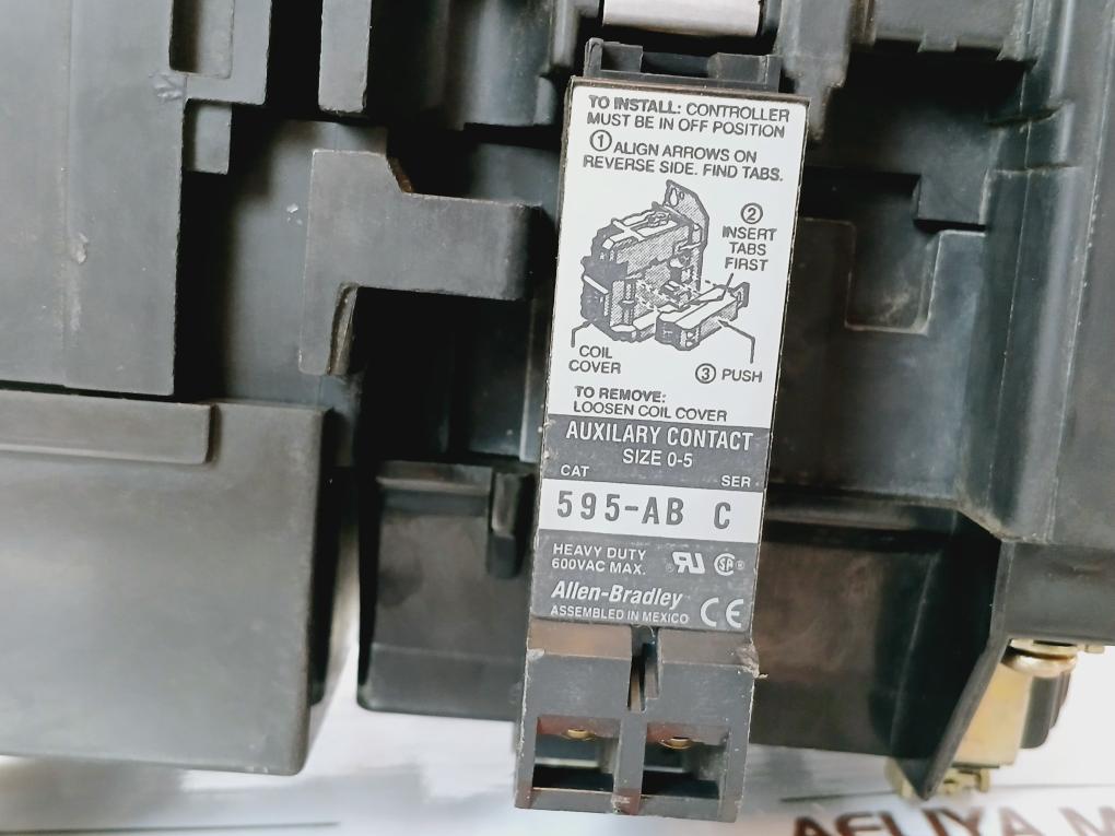 Allen-bradley 509-dod Motor Contactor 115-120v 60hz