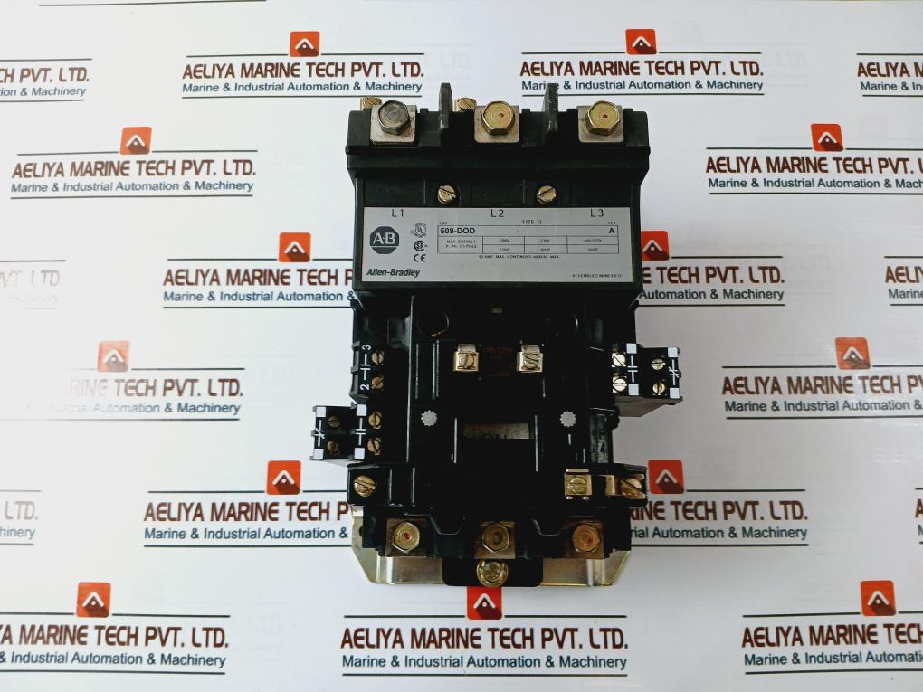 Allen-bradley 509-dod Motor Contactor 115-120v 60hz