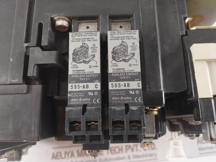 Allen-bradley 509-dod Ser A Size 3 Motor Starter