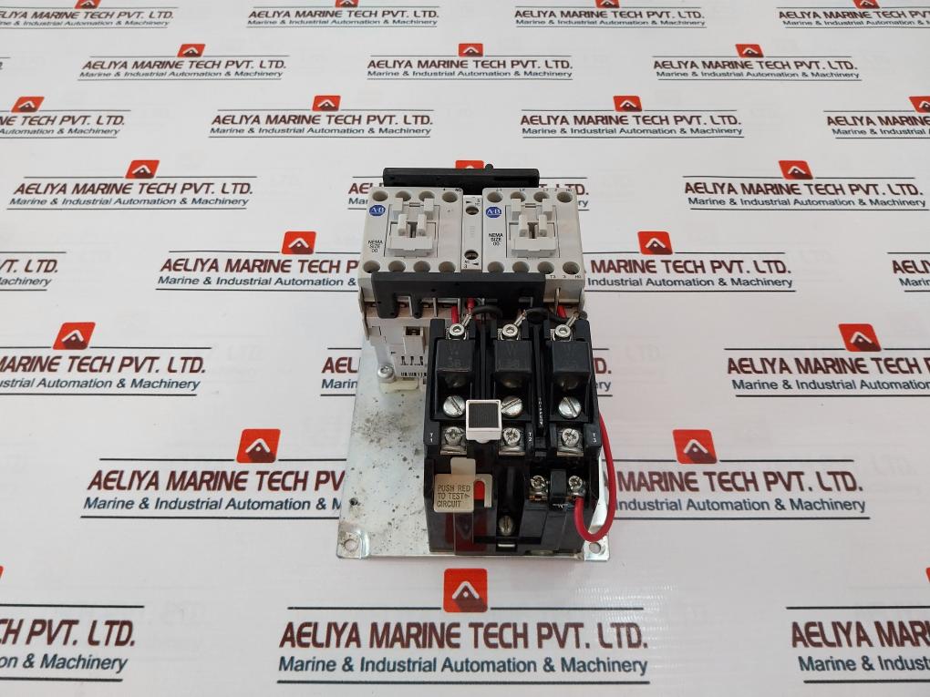 Allen-bradley 592-jov16/500-nx101 Overload Relay With Contactor Ser:B