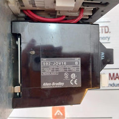 Allen-bradley 592-jov16/500-nx101 Overload Relay With Contactor Ser:B