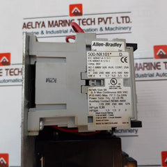 Allen-bradley 592-jov16/500-nx101 Overload Relay With Contactor Ser:B