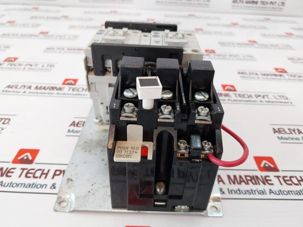 Allen-bradley 592-jov16/500-nx101 Overload Relay With Contactor Ser:B