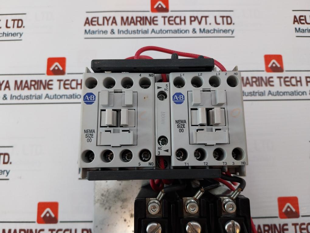 Allen-bradley 592-jov16/500-nx101 Overload Relay With Contactor Ser:B