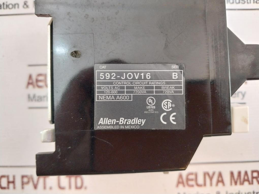 Allen-Bradley 592-JOV16 Overload Relay Ser.B