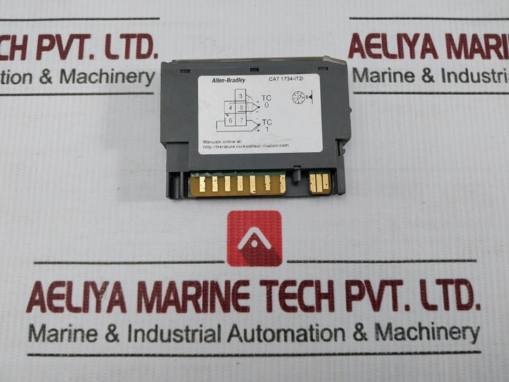 Allen-bradley 5 Vdc, 175 Ma 2-point Isolated Thermocouple Input Module 1734-it21