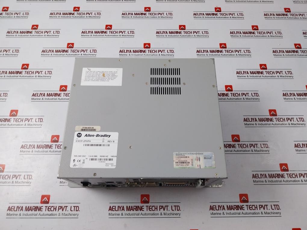 Allen-bradley 6181P-2Pxph Integrated Non-display Industrial Computer Rev.B Ser.D