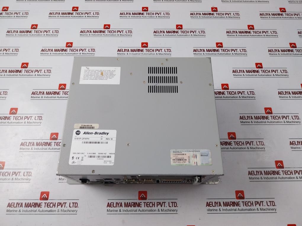 Allen-bradley 6181p-2pxph Integrated Non-display Industrial Computer Rev.b Ser.d