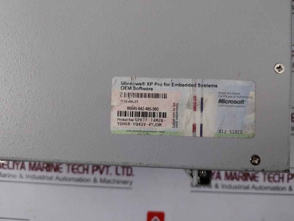 Allen-bradley 6181p-2pxph Integrated Non-display Industrial Computer Rev.b Ser.d