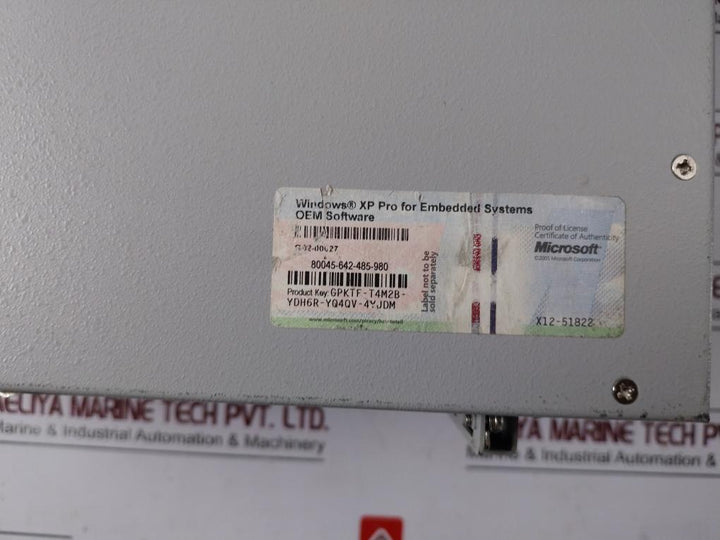 Allen-bradley 6181p-2pxph Integrated Non-display Industrial Computer Rev.b Ser.d