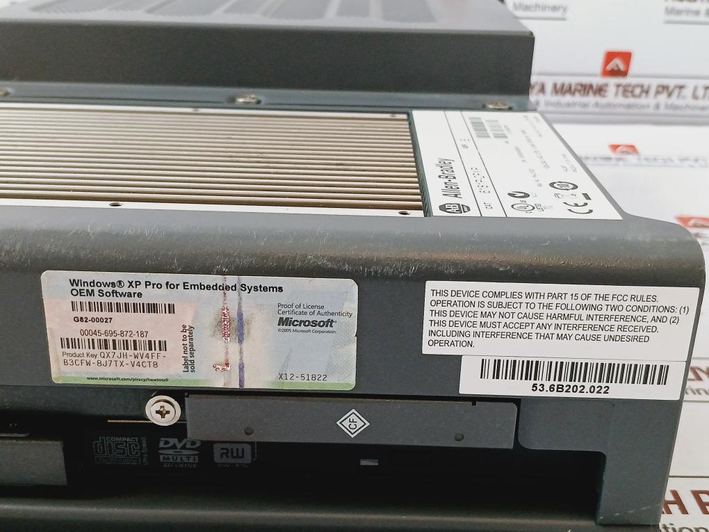 Allen-bradley 6181P-2Pxp Integrated Non-display Industrial Computer 100-240 Vac