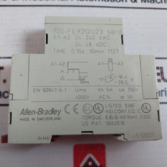 Allen-bradley 700-fey2Qu23 Timing Relay 0.15S…10Min