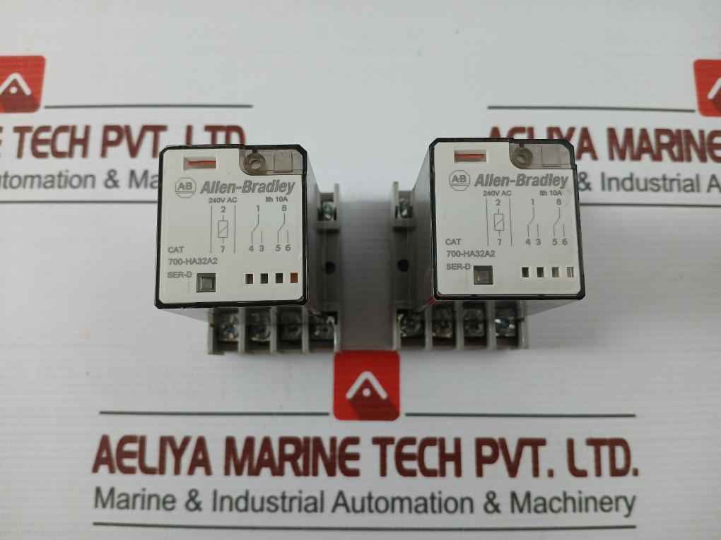 Allen-bradley 700-ha32A2 Relay Socket Ac 1 250Vac 10A En 60947-4 -1