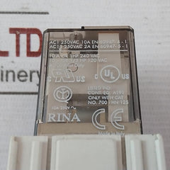 Allen-bradley 700-ha32Z24 Tube Base Relay 10A 300V Ac15 250Vac 2A En 60947-5-1