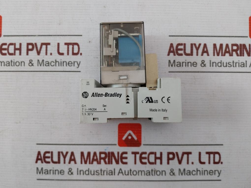 Allen-bradley 700-ha32Z24 Tube Base Relay 10A 300V Ac15 250Vac 2A En 60947-5-1