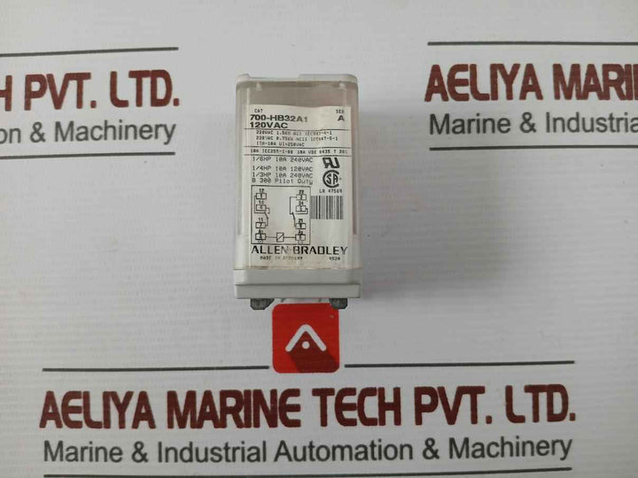 Allen-bradley 700-hb32A1 Control Relay 120Vac Series A