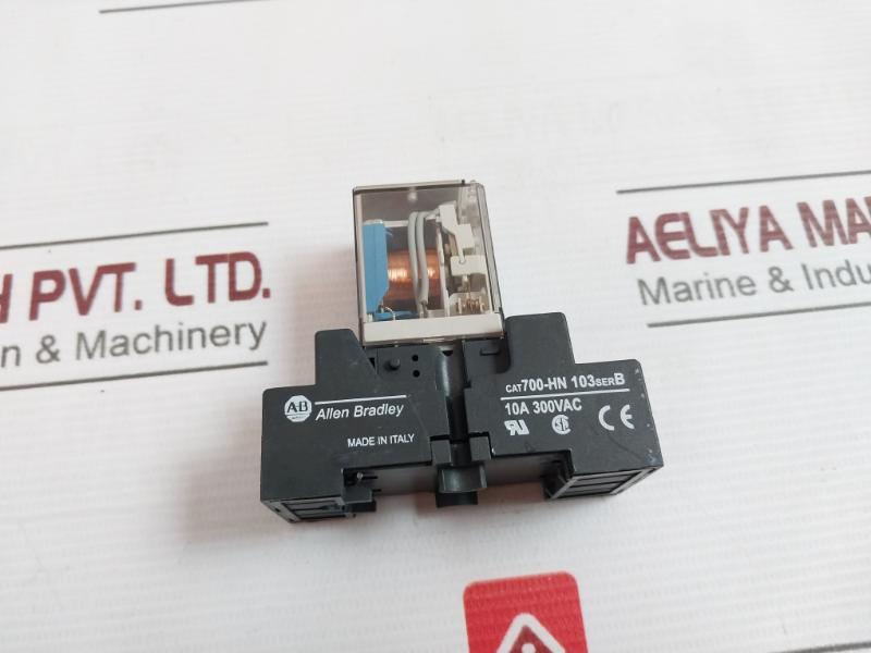 Allen-bradley 700-hc24Z24 Ice Cube Relay 24Vdc Or 700-hn 104 10A 300Vac