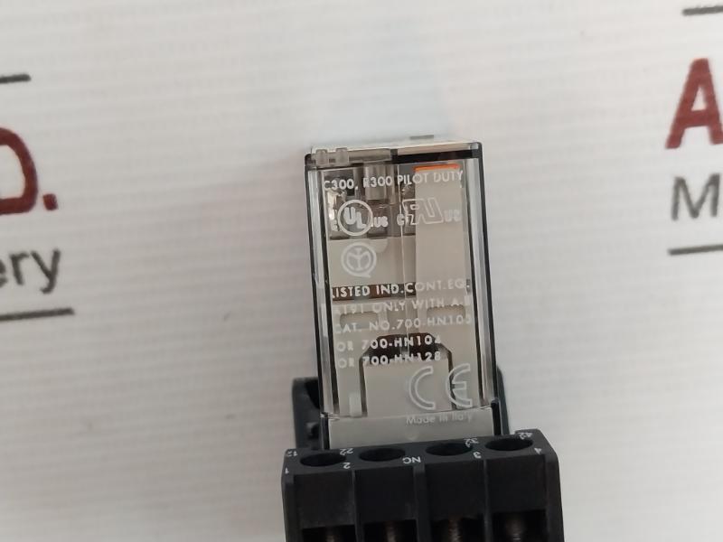 Allen-bradley 700-hc24Z24 Ice Cube Relay 24Vdc Or 700-hn 104 10A 300Vac