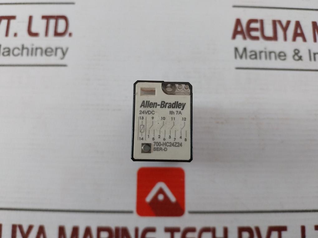 Allen-bradley 700-hc24Z24 Ice Cube Relay Ser-d 24Vdc 7A C300 R300