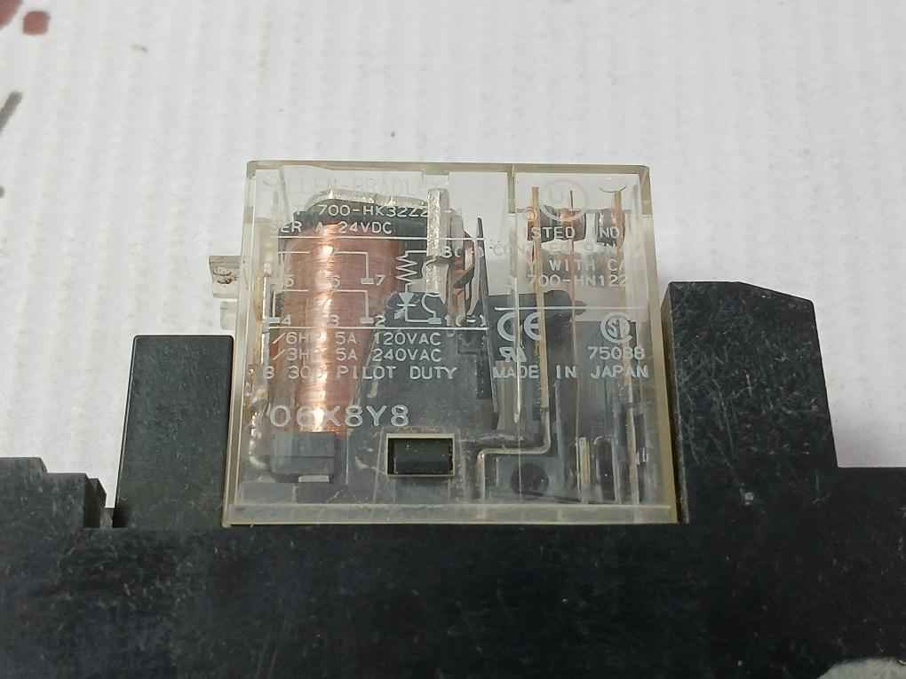 Allen-bradley 700-hk32Z24-4 Relay 5A 250Vac