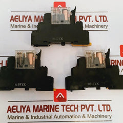 Lot of 4X ALLEN-BRADLEY 700-HK32Z24-4 Relay with Socket 700-HN122