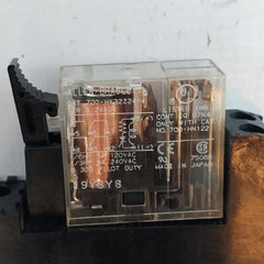 Lot of 5X ALLEN-BRADLEY 700-HK32Z24-4 Relay with Socket 700-HN122