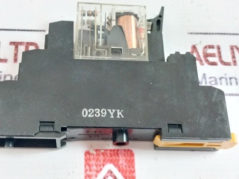 Lot of 5X ALLEN-BRADLEY 700-HK32Z24-4 Relay with Socket 700-HN122