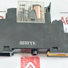 Lot of 5X ALLEN-BRADLEY 700-HK32Z24-4 Relay with Socket 700-HN122
