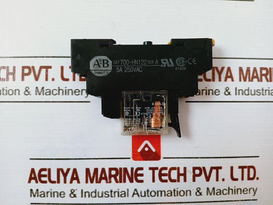 Lot Of 5X ALLEN-BRADLEY 700-HN122 Relay 5A 250VAC & 700-HK32Z24-4 24VDC