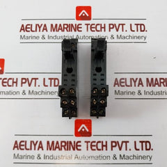 Lot of 2X Allen-Bradley 700-HN122 Relay Socket Series A