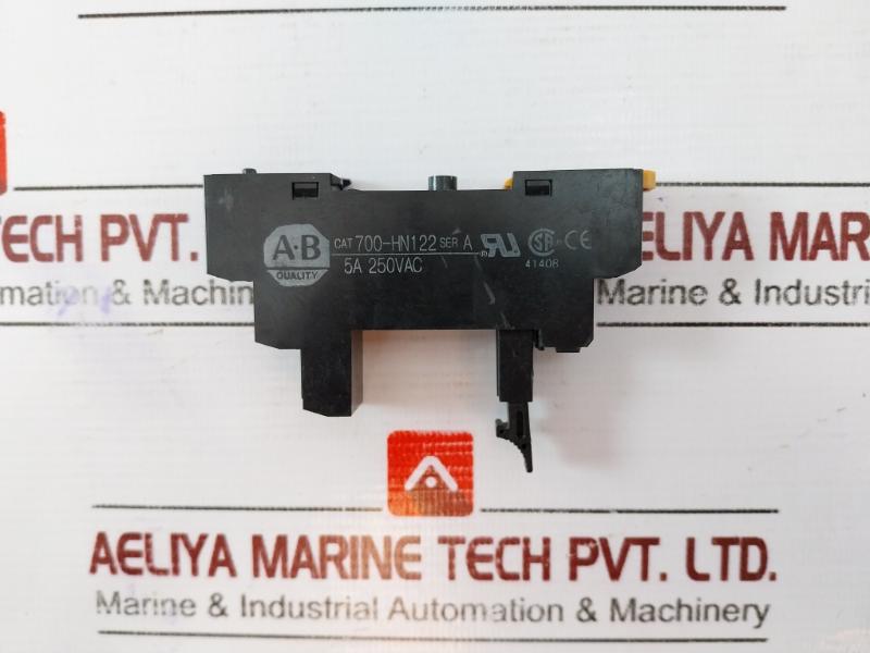 Lot of 2X Allen-Bradley 700-HN122 Relay Socket Series A
