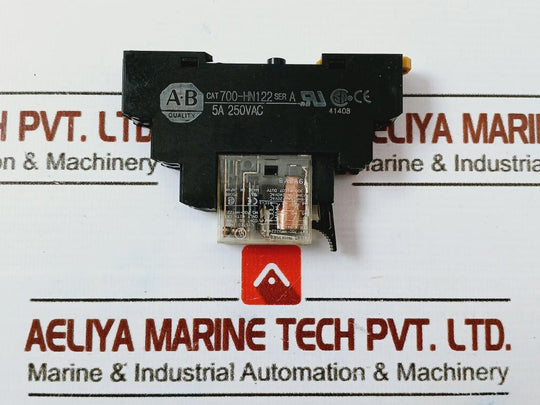 Lot Of 2X ALLEN-BRADLEY 700-HN122 & 700-HK32Z24-4 Relay