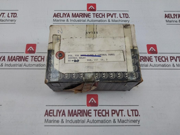 Allen-bradley 700-n400A1 Industrial Control Relay Series C 120V 60Hz