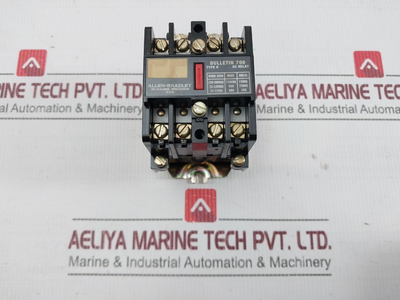 Allen-bradley 700-n400A1 Industrial Control Relay Series C 120V 60Hz