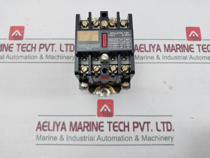 Allen-bradley 700-n400A1 Industrial Control Relay Series C 120V 60Hz