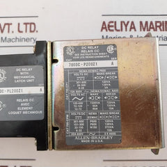 Allen-bradley 700Dc-p200Z1 Ser: A Dc Relay With Mechanical Latch Unit