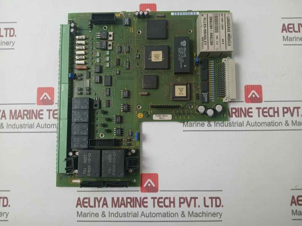 Allen-bradley 74103-160-51 Variable Frequency Drive Board Rev A Series B