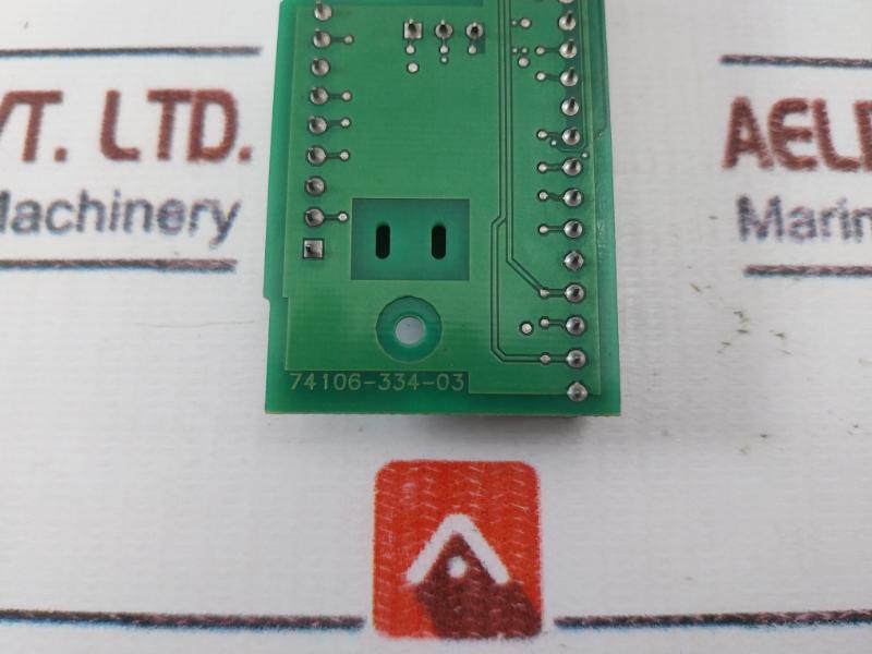 Allen-bradley 74106-334-03 I/O Board Db9 Connect Terminal Block Interface Module