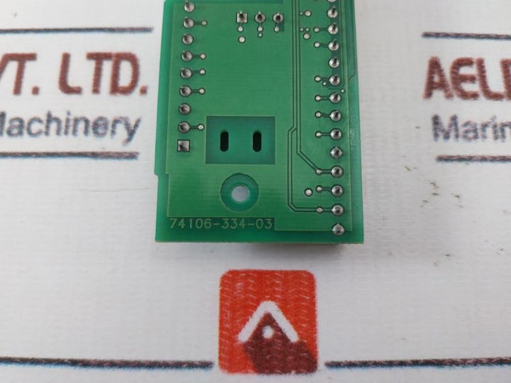 Allen-bradley 74106-334-03 I/O Board Db9 Connect Terminal Block Interface Module