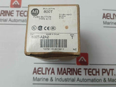 Allen-bradley 800T-a2A2 Push Button Flush Head Black 800Vac