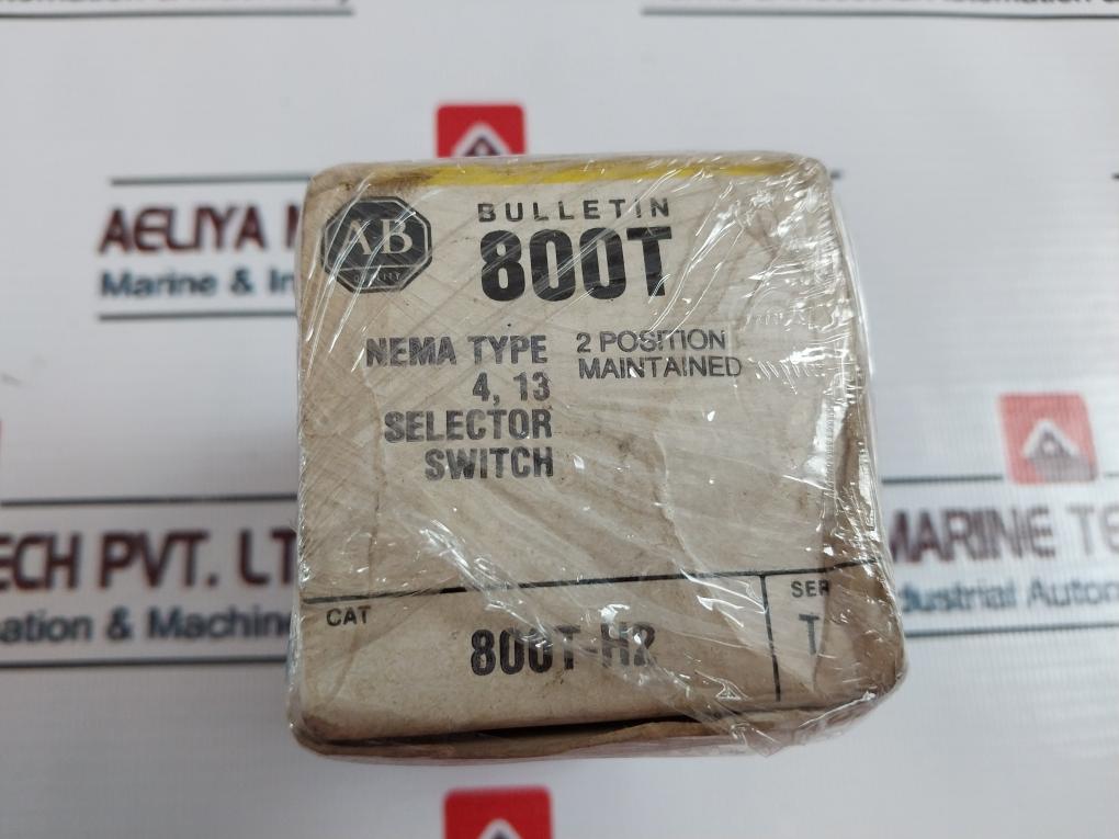 Allen-bradley 800T-h2 2 Position Selector Switch Ser T