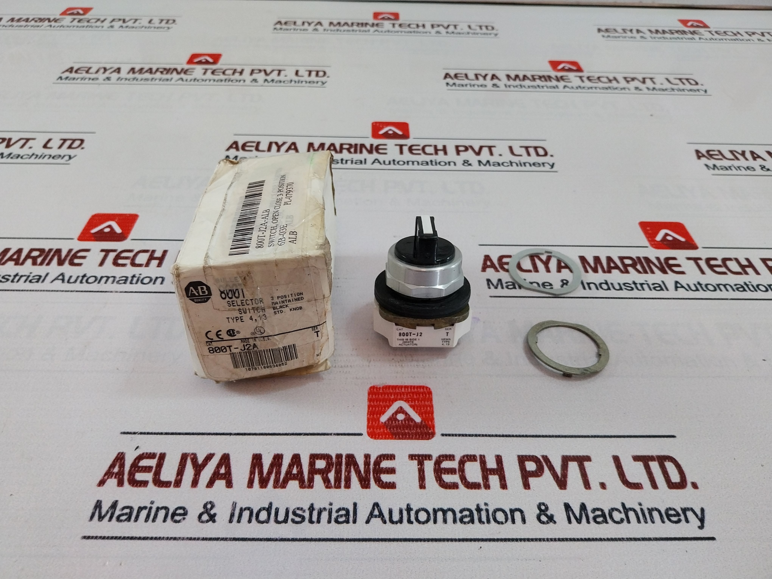 Allen-bradley 800T-j2A 3 Position Selector Switch